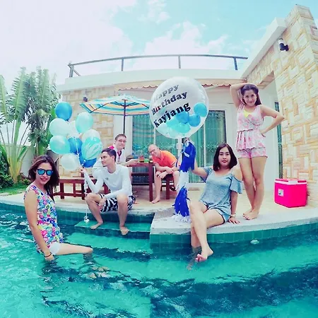 Rocky Party Pool Villa Huahin 3 Bedrooom With Bbq & Karaoke